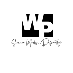 Black White Modern Monogram Handwritten Real Estate Logo (1)